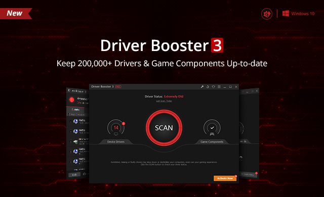 Driver Booster 3: One Click PC, Game Device Updater Released
